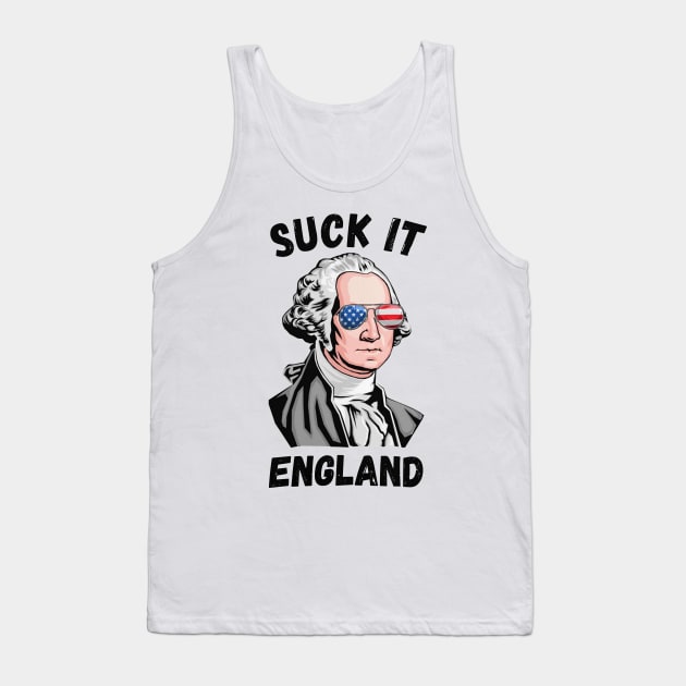 Suck It England Tank Top by Senser